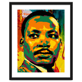 Martin Luther King Jr Abstract Art thumbnail