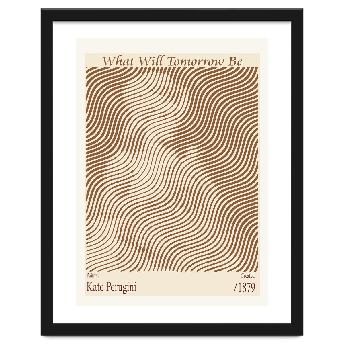 What Will Tomorrow Be – Kate Perugini (1879)