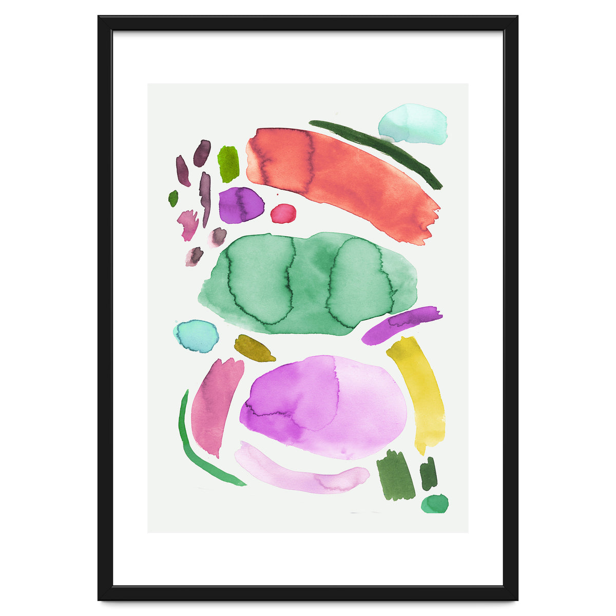 Watercolor Abstract Bold II