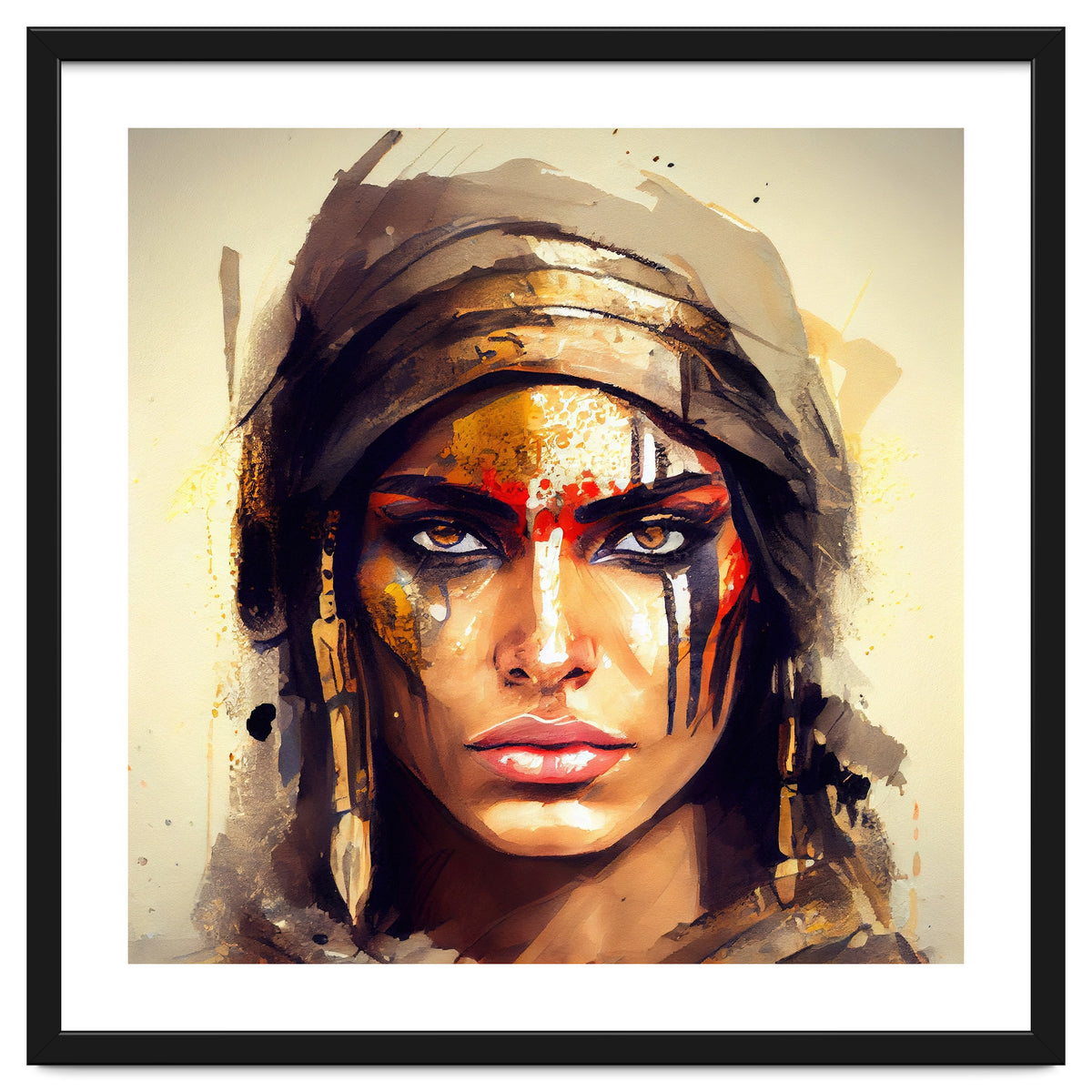 Powerful Egyptian Warrior Woman #4
