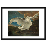The Threatened Swan. The Threatened Swan; Interpreted later as an Allegory on Johan de Witt. Dati... thumbnail