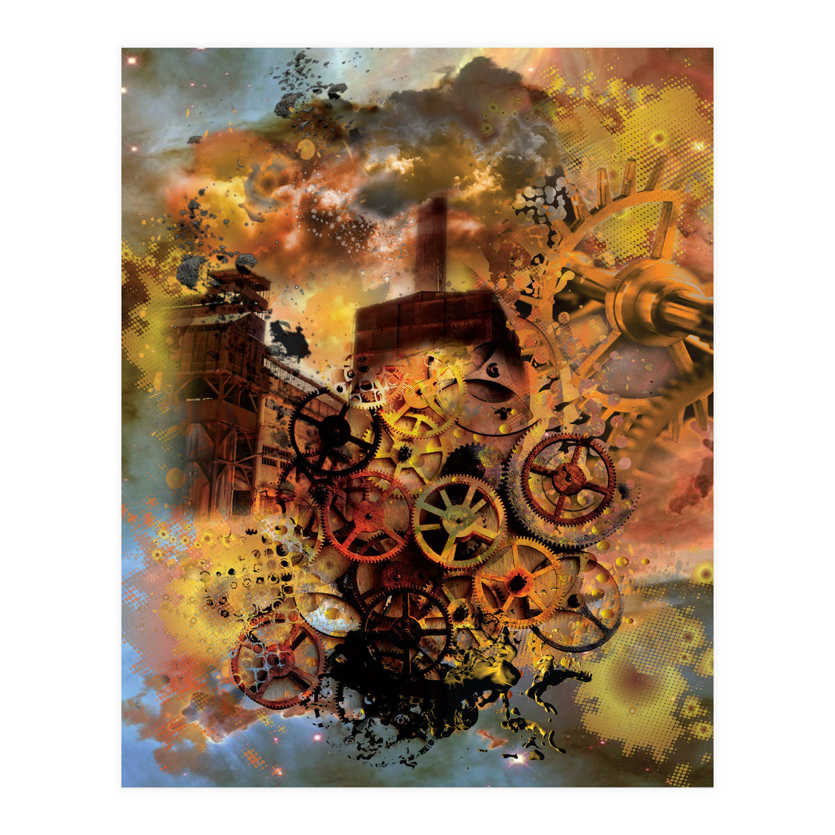 Steampunk Industrial Revolution (Print Only)