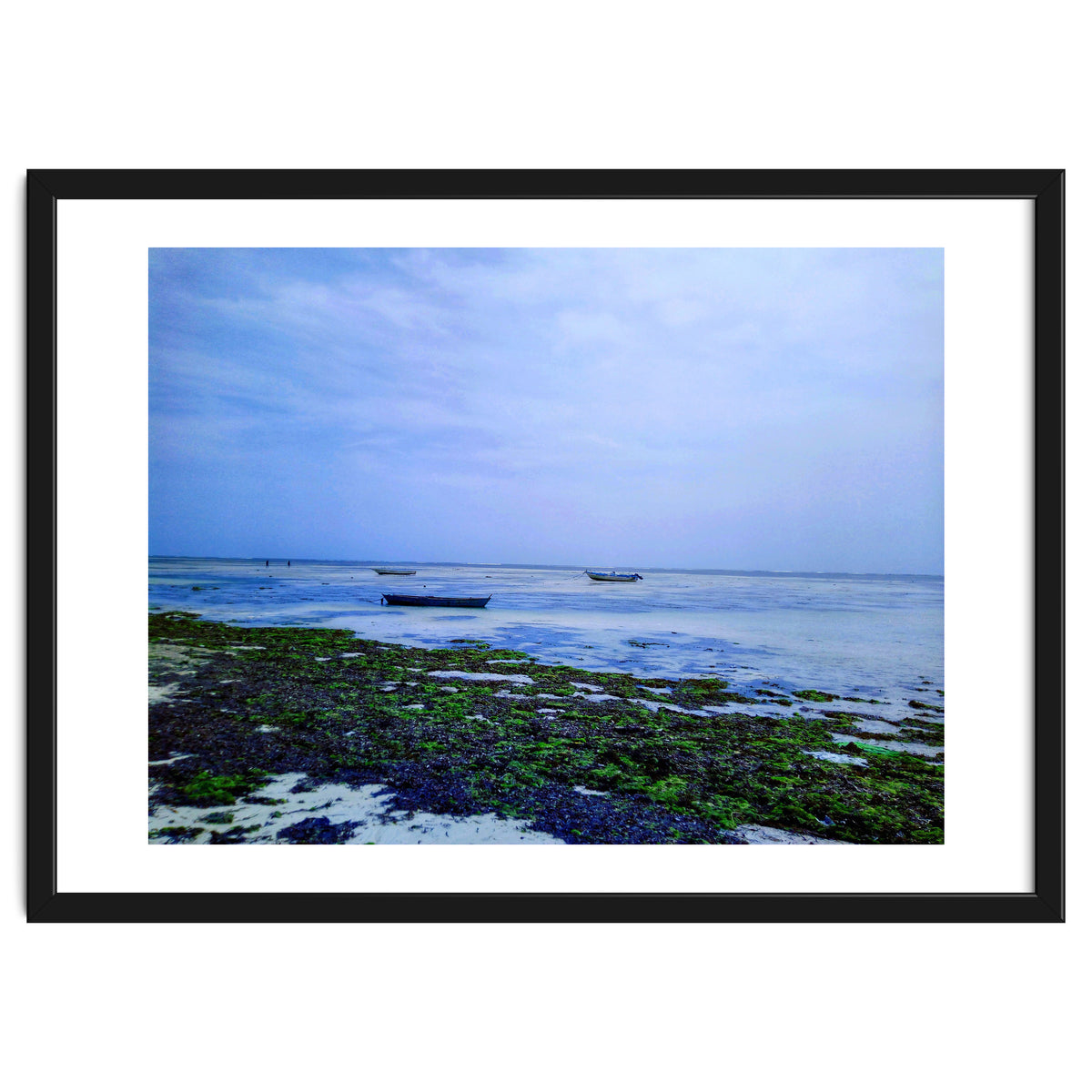 Ocean Beach At Low Tide