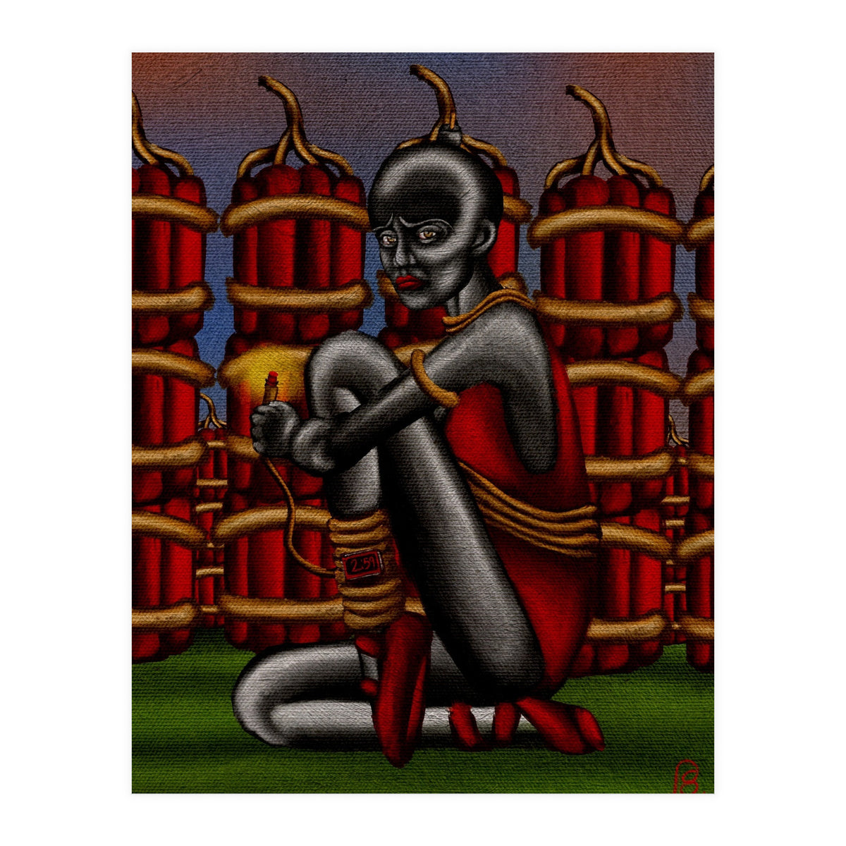 “2:59, about to blow.” (Print Only)