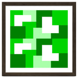 Green Abstract Square Tiles thumbnail