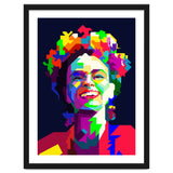 Frida Kahlo Mexican Artist Painting Pop Art WPAP thumbnail