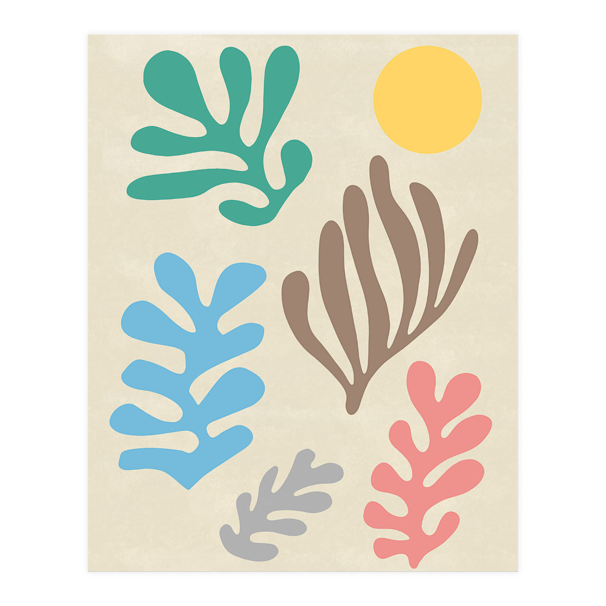 Matisse Leaves I (Print Only)