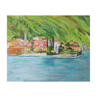 View Across The Lake To Varenna  (Print Only)