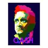 Johnny Cash Country Singer Pop Art WPAP (Print Only) thumbnail