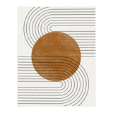 BROWN MINIMALIST MOON (Print Only) thumbnail