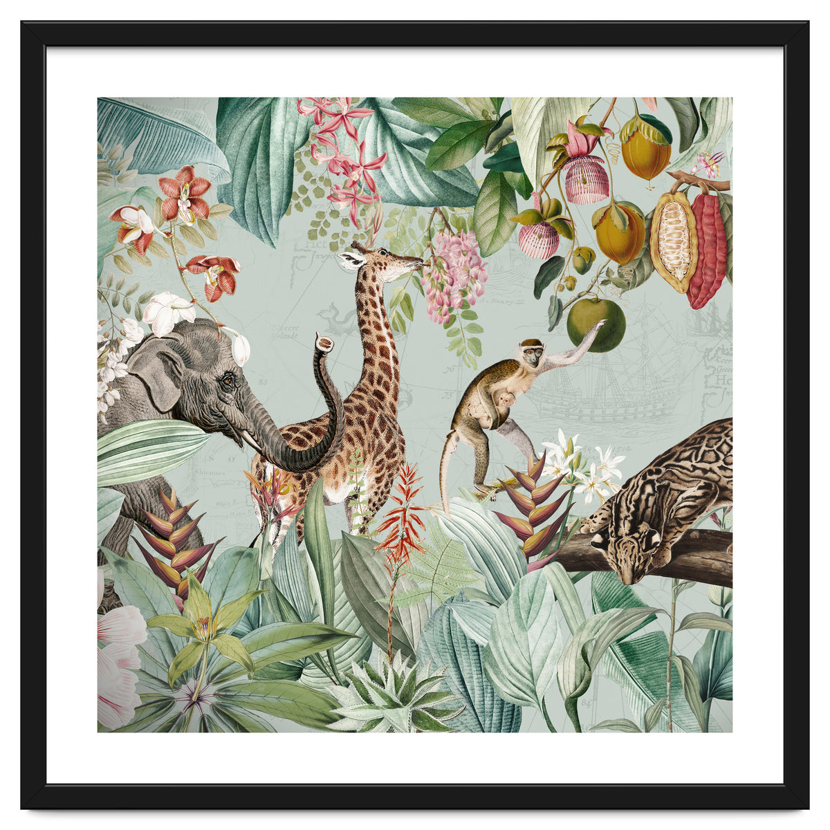 African Tropical Jungle Safari