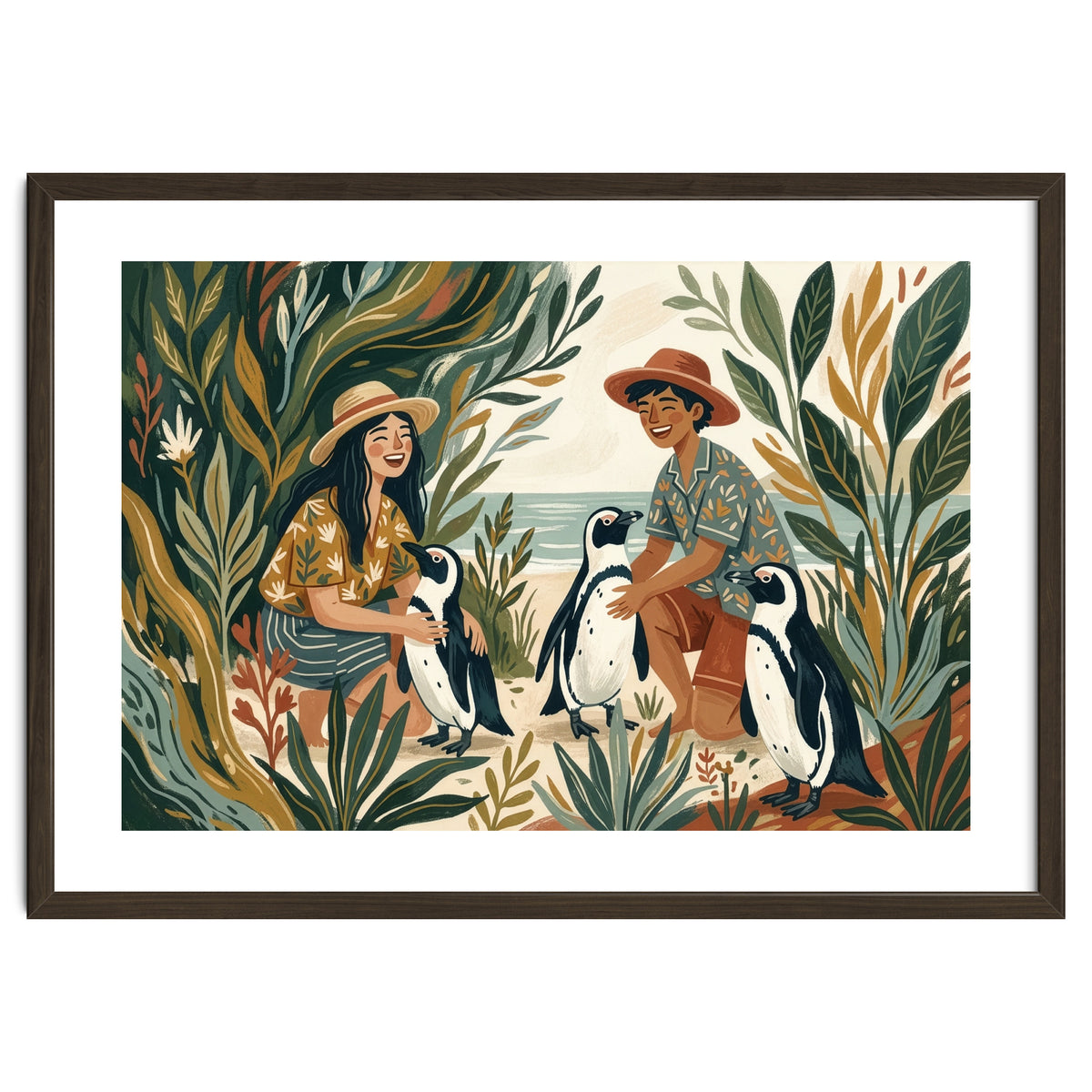 Coastal Penguin Adventure