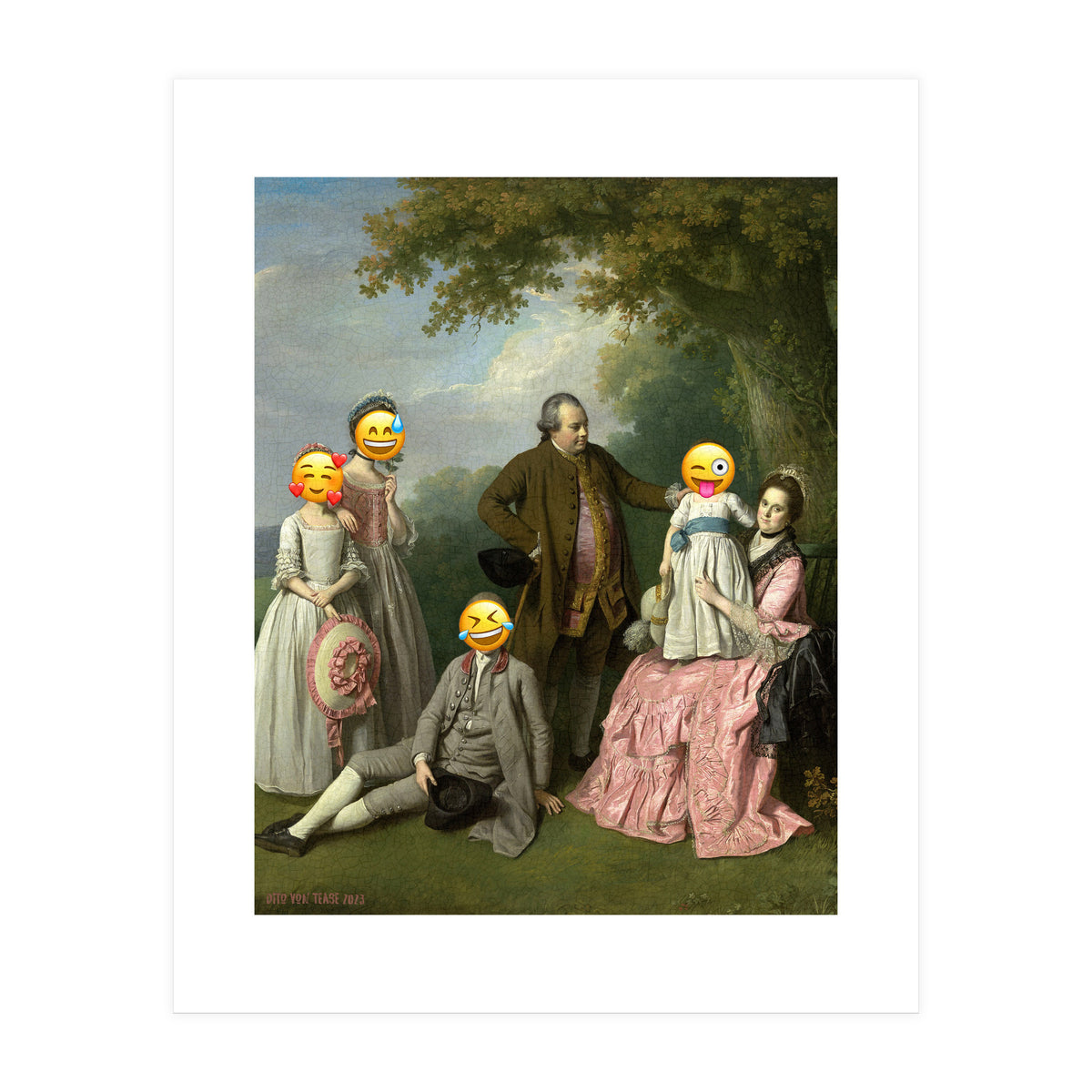 Emoji painting 1 (Print Only)