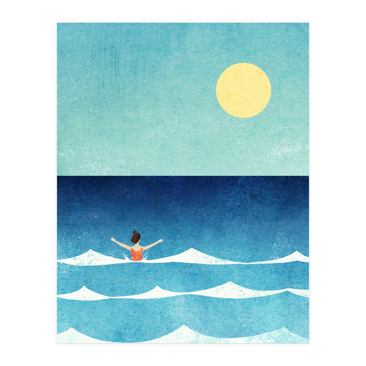 Sea Swim (Print Only)