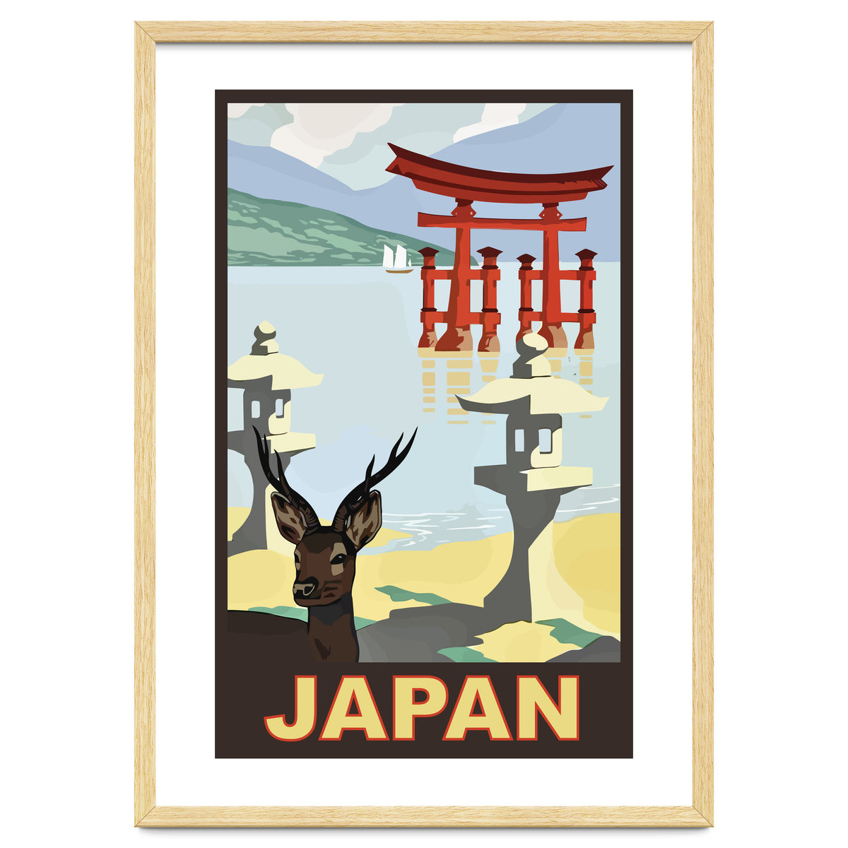 Japan Travel Poster