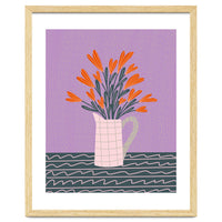 Floral Pitcher