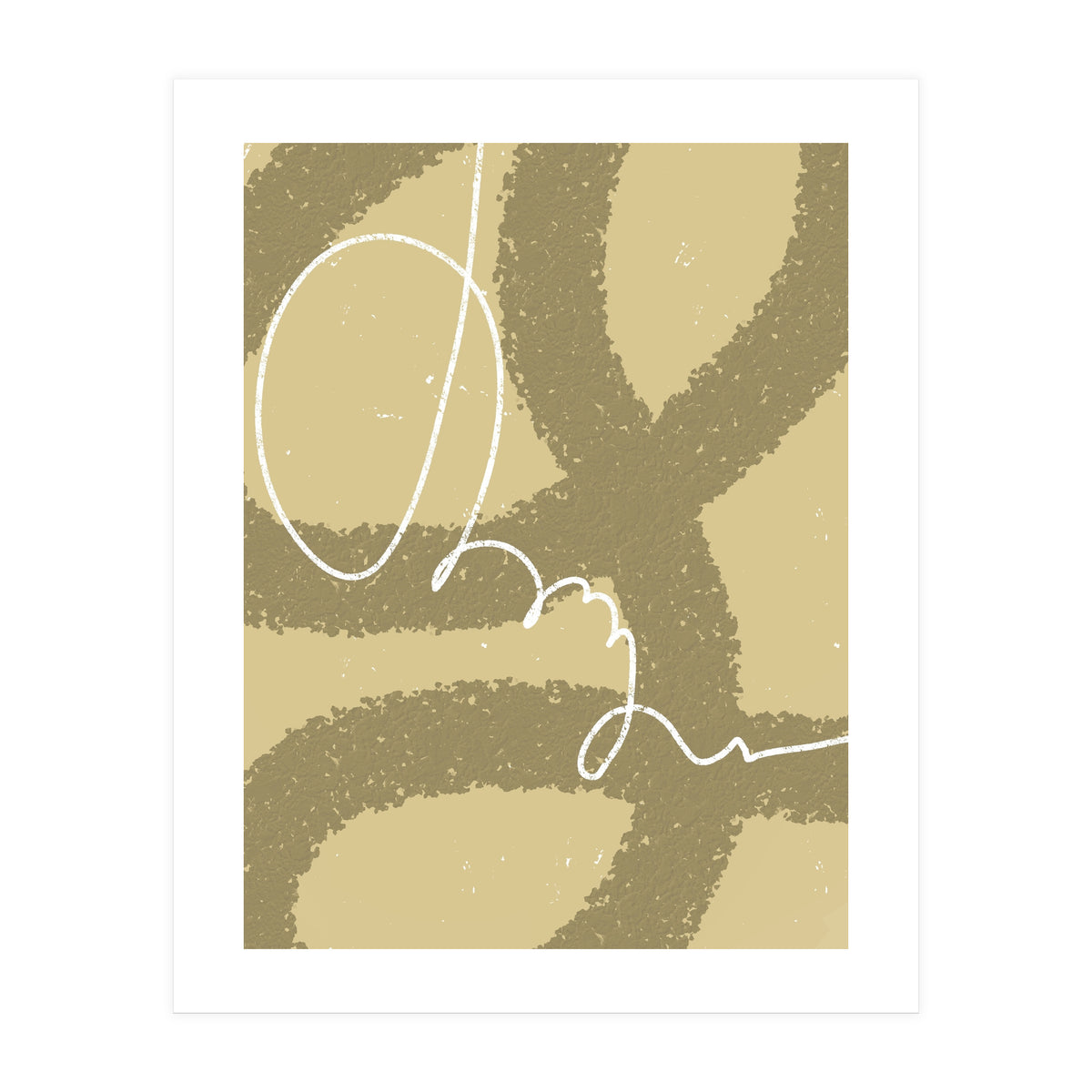 Dance of Lines on Sand Dunes (Print Only)