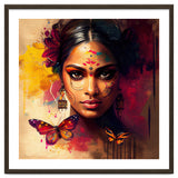 Golden Butterfly Hindu Portrait thumbnail