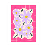 Modern Grid Floral (Print Only) thumbnail