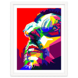Leon The Professional Hollywood Actor Pop Art WPAP thumbnail