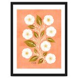 Peach, Ochre And Ivory Floral thumbnail