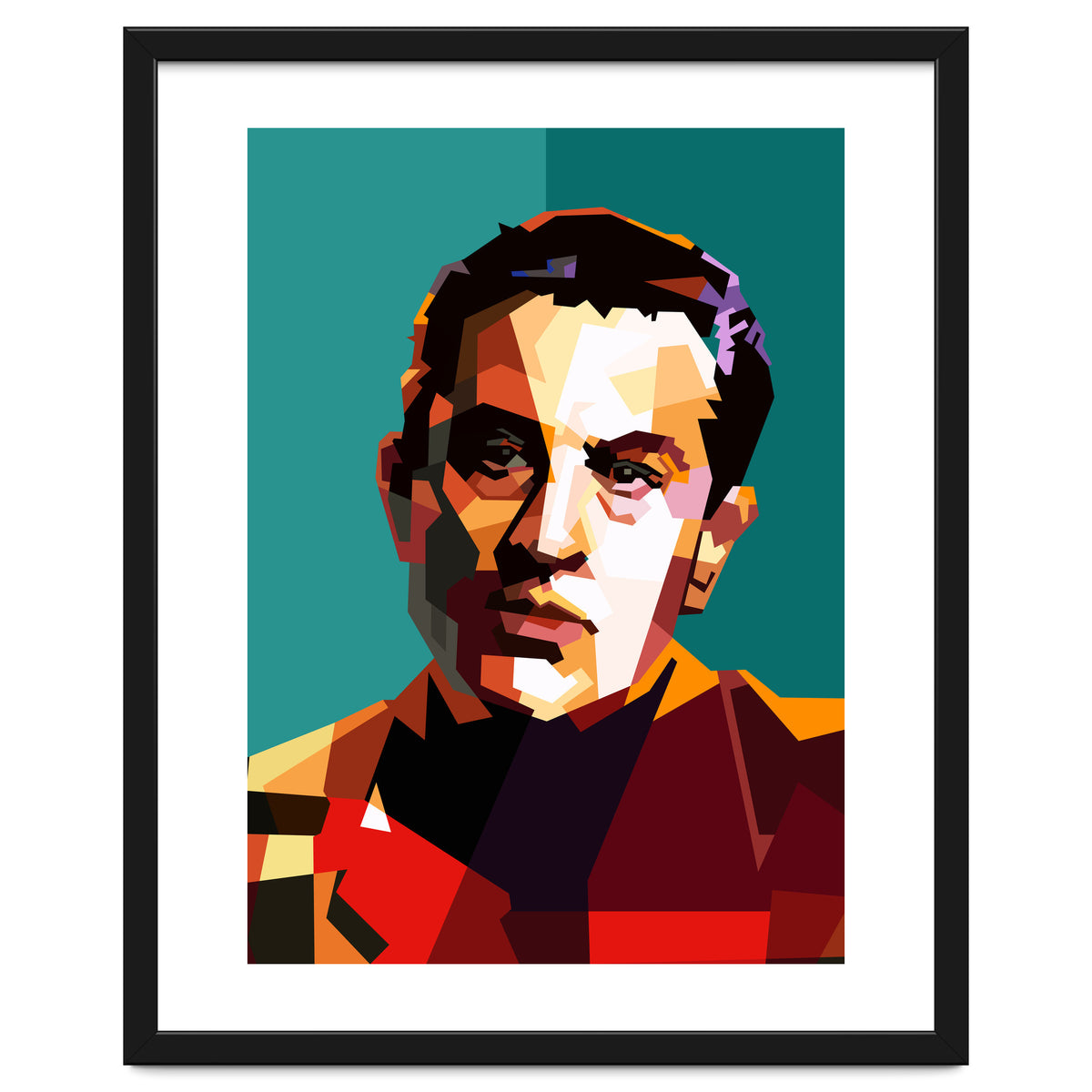 Robert De Niro The Godfather Pop Art WPAP