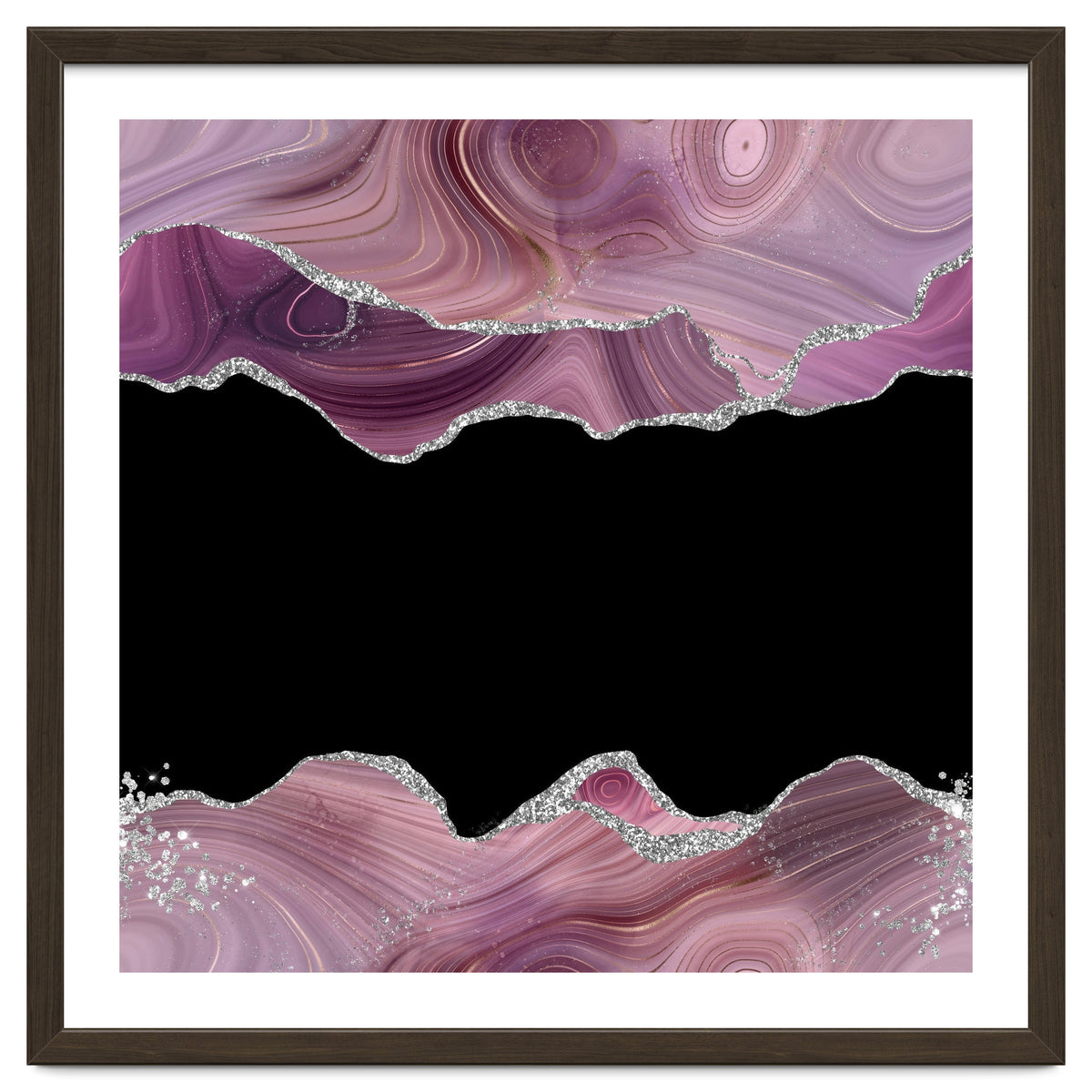 Mauve & Silver Agate Texture 03