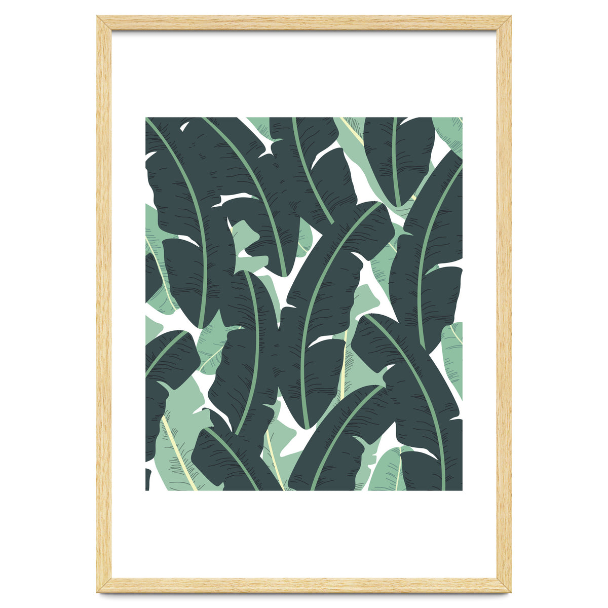 Banana Leaf Pattern