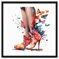Butterfly Heels Splash
