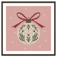 Christmas Flower Globe