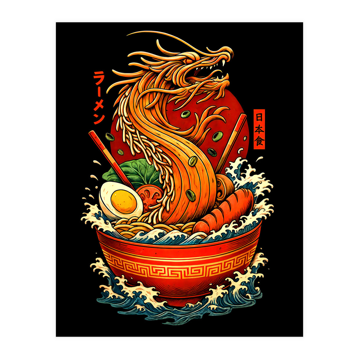 Ramen Dragon (Print Only)