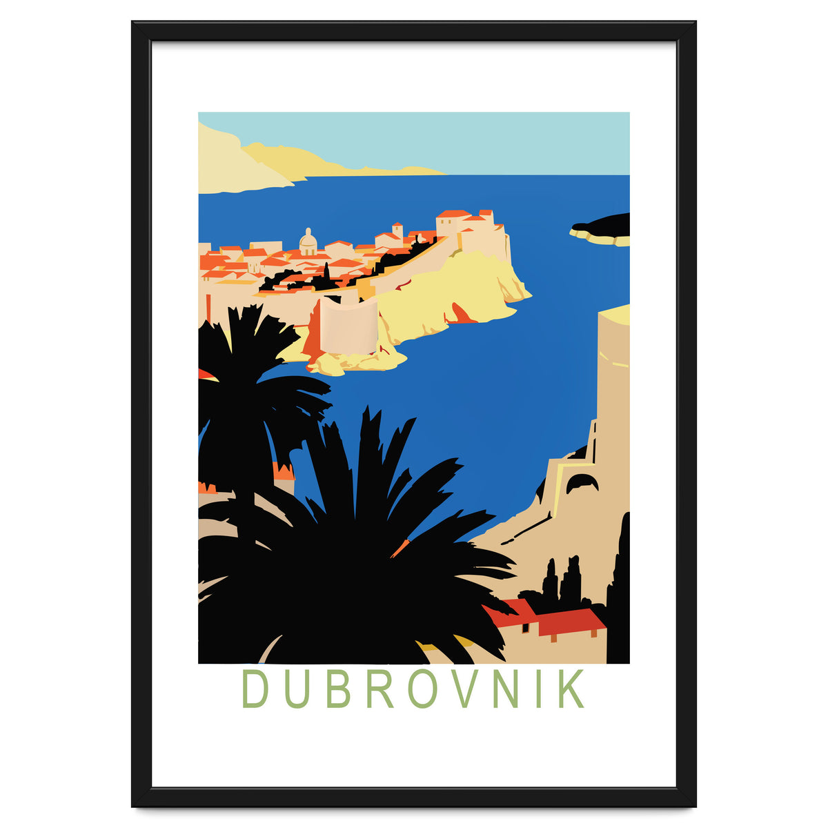 Dubrovnik, Adriatic Sea, Croatia