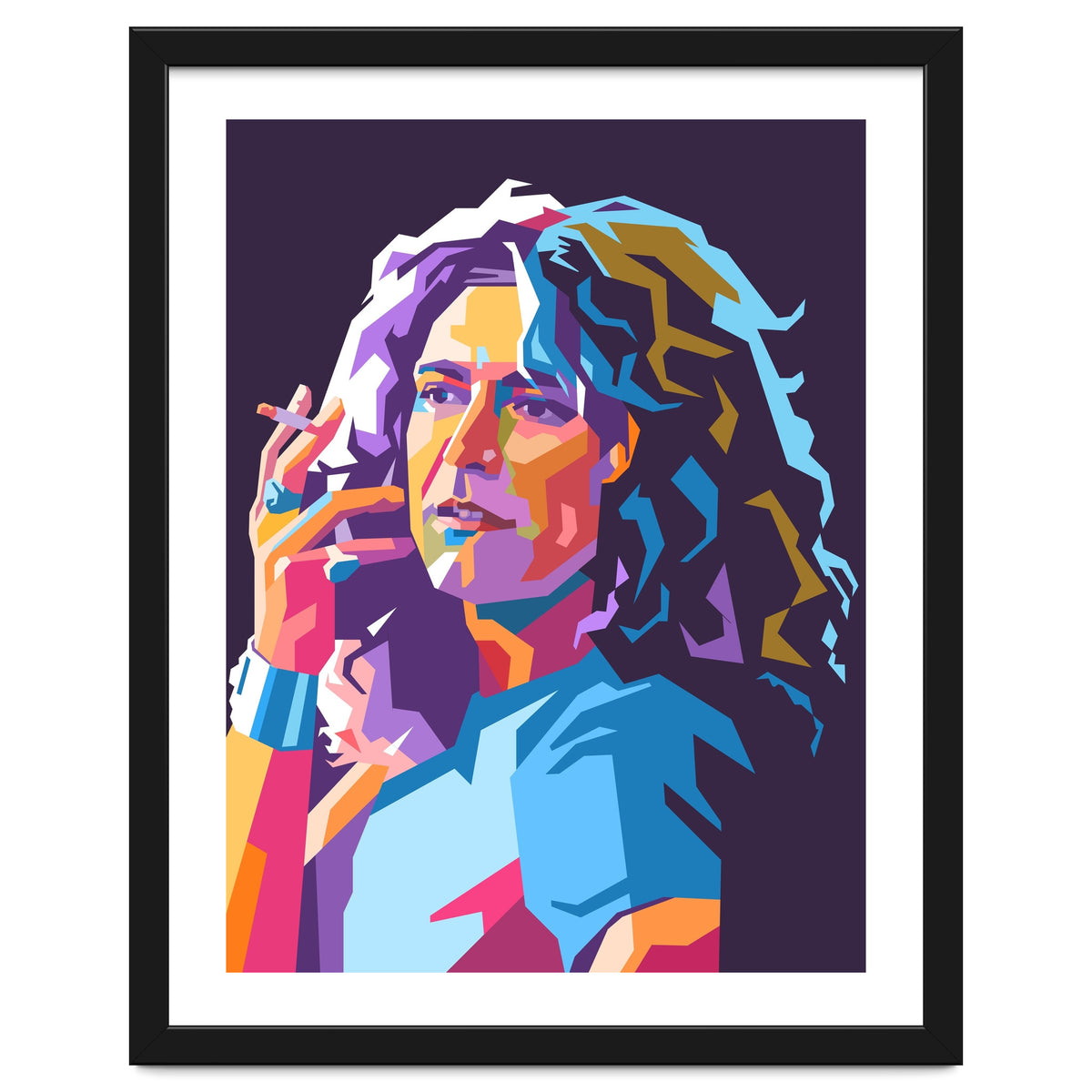 Robert Plant wpap art