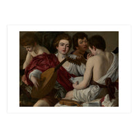 Caravaggio – The Musicians (c.1595) (Print Only)