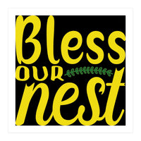 Bless our nest (Print Only)