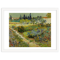 Vincent van Gogh – Garden at Arles | Vibrant Post-Impressionist Wall Art