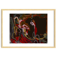 Abstract Fluidity oil painting