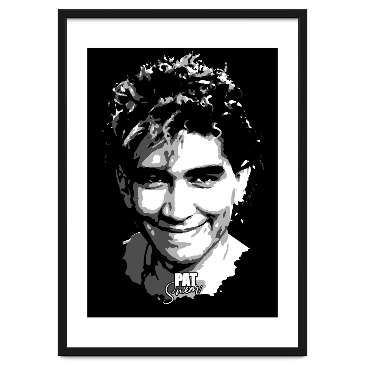 Pat Smear American Musician Legend in Grayscale