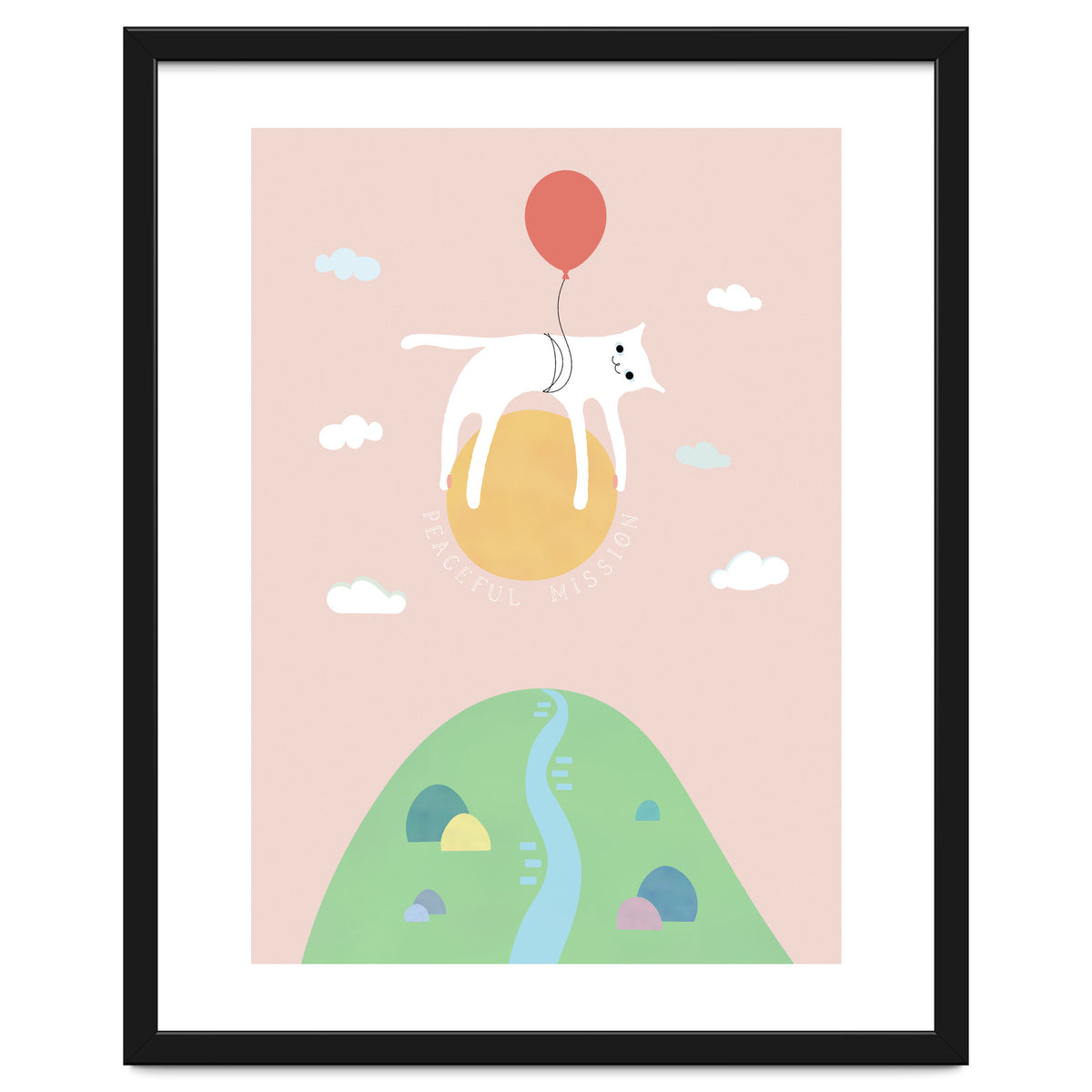 PEACEFUL MISSION CAT