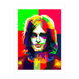 David Gilmour Pink Floyd Classic Rock Art WPAP (Print Only) thumbnail