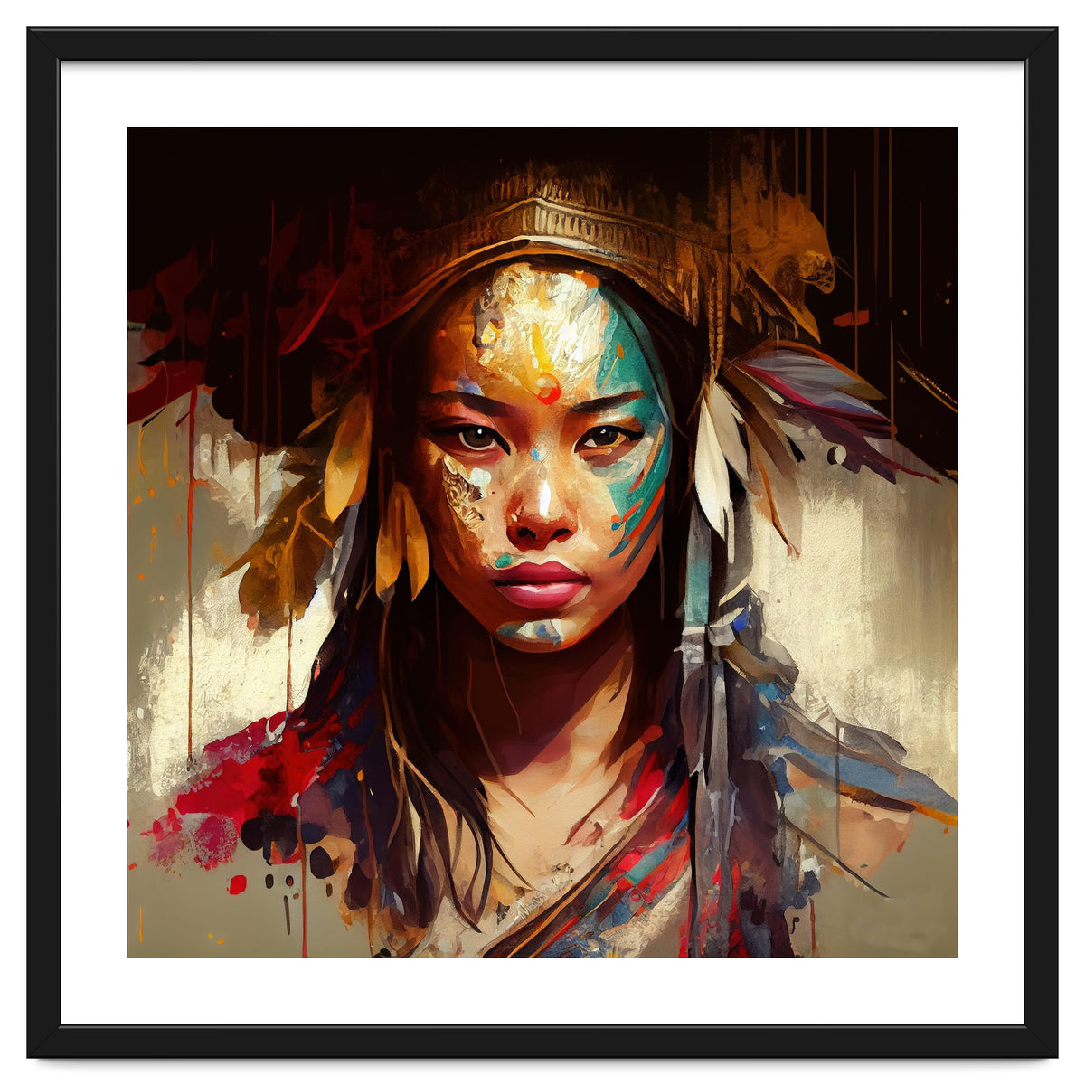 Powerful Asian Warrior Woman #3