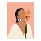 Fervor, Depth Of Feeling, Love Affection Lust Crush, Bohemian Woman Longing Pastel (Print Only) thumbnail