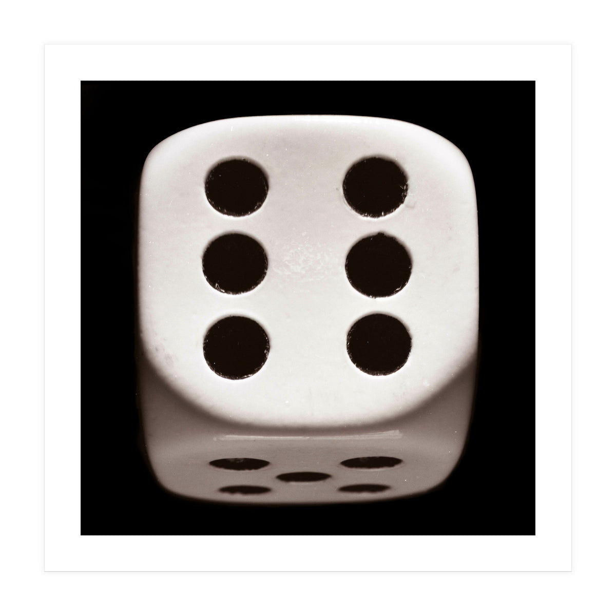 Dice number 6 (Print Only)