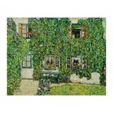 Forsthaus in Weissenbach am Attersee - Forestry house   in Weissenbach on Attersee-Lake,1912. (Print Only) thumbnail