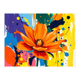 Modern Vibrant Flower (Print Only) thumbnail