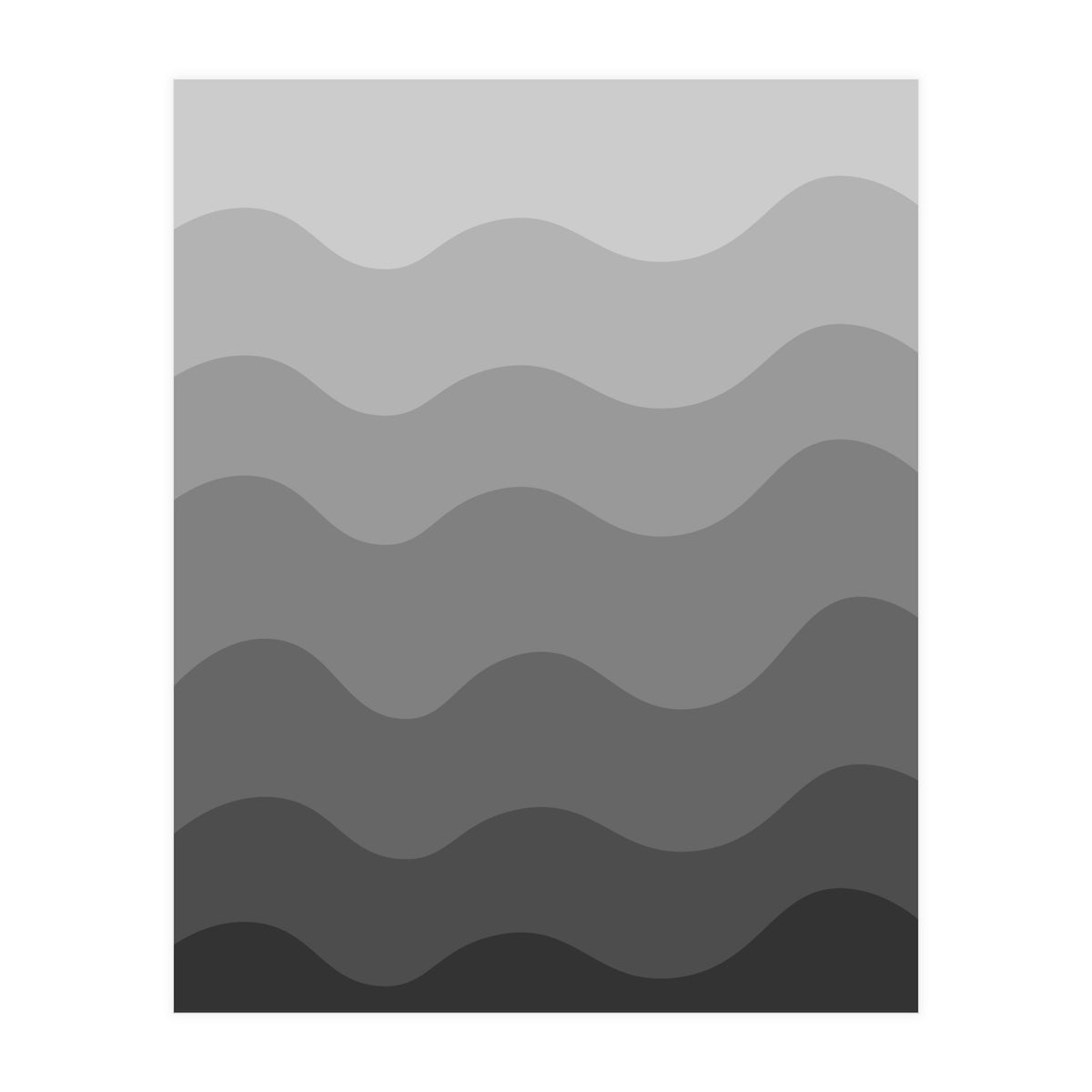 Grey gradient design (Print Only)
