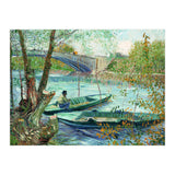 Vincent Van Gogh / 'Fishing in Spring, the Pont de Clichy ', 1887, Oil on canvas, 49 x 58 cm. (Print Only) thumbnail