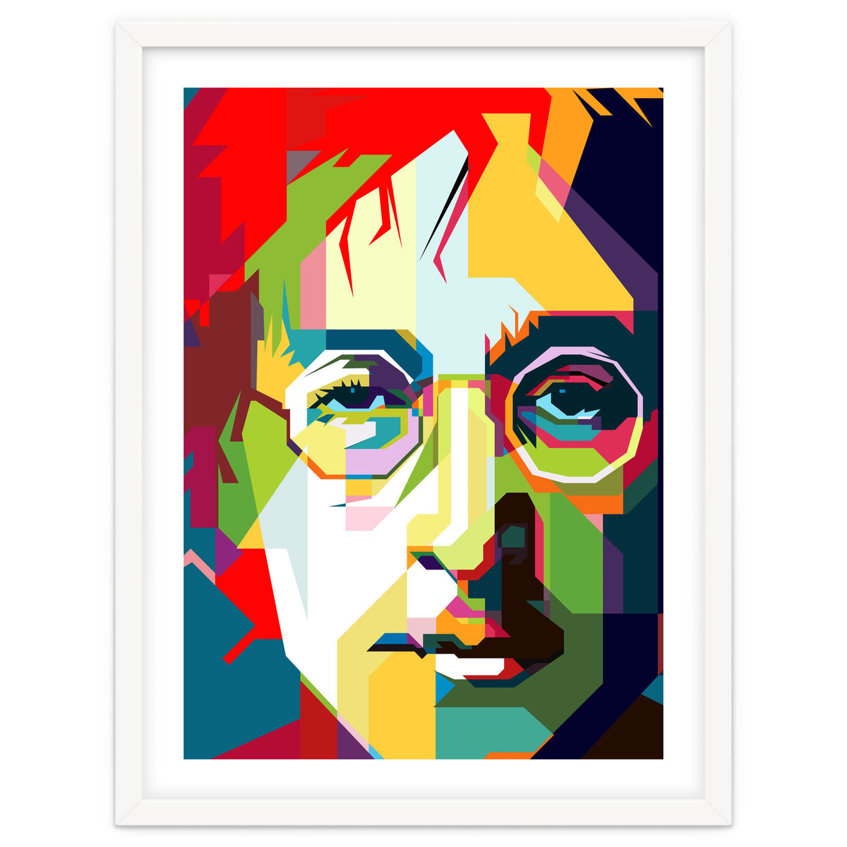 John Lennon Imagine Pop Art Wpap
