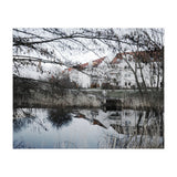 Residential house along the lake (Print Only) thumbnail