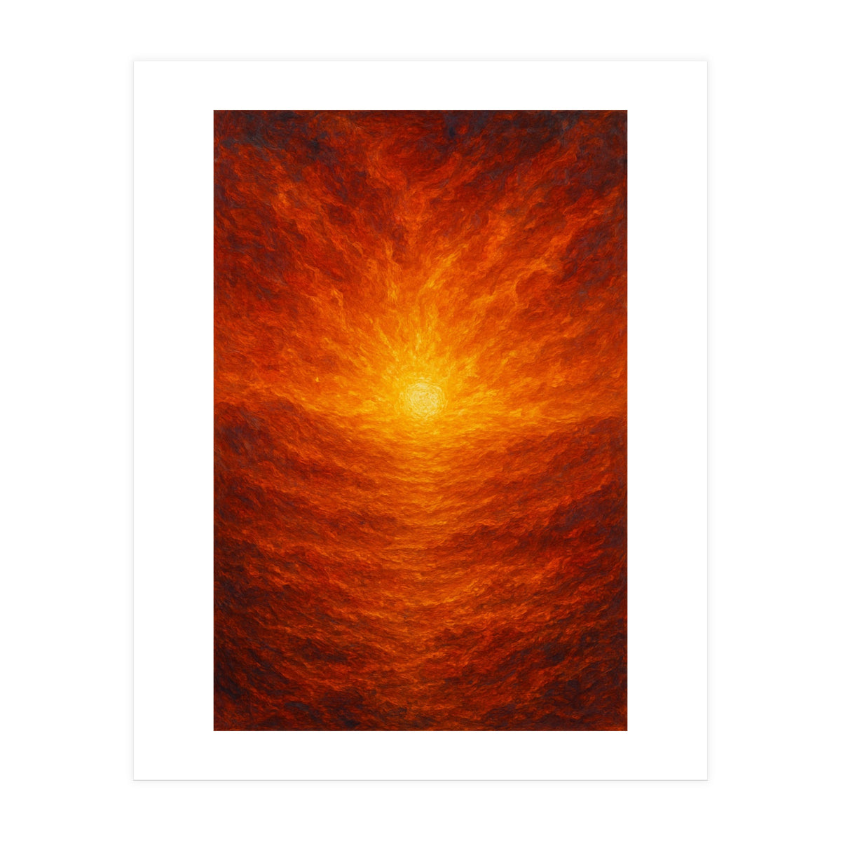 “Flame Within the Horizon” From the collection “Symphony of the Elements” (Print Only)